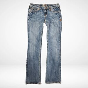 Miss Me Light Blue Boot Cut Jeans